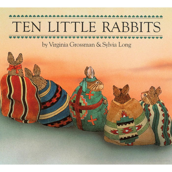 Ten Little Rabbits Board Book