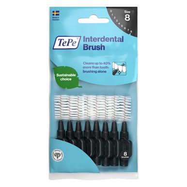 TePe Interdental Brushes Original Black Size 8 8s