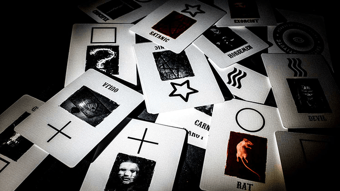 PlayingCardDecks.com-The Darkwave and Lightwave ESP Set