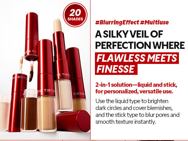 Tirtir Glide & Hide Blurring Concealer 6 O