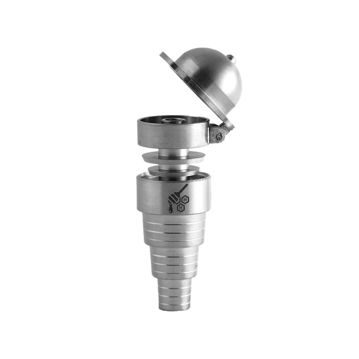 Titanium 6 In 1 Baseball Carb Cap Dab Nail