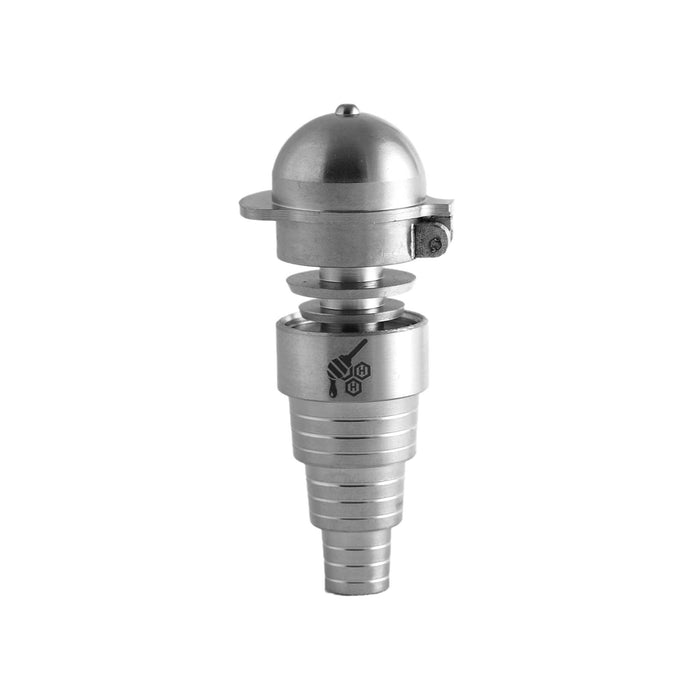 Titanium 6 In 1 Baseball Carb Cap Dab Nail