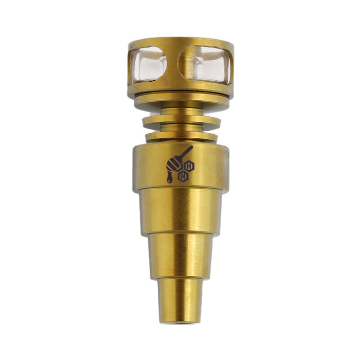 Titanium 6 In 1 Cage Hybid Dab Nail