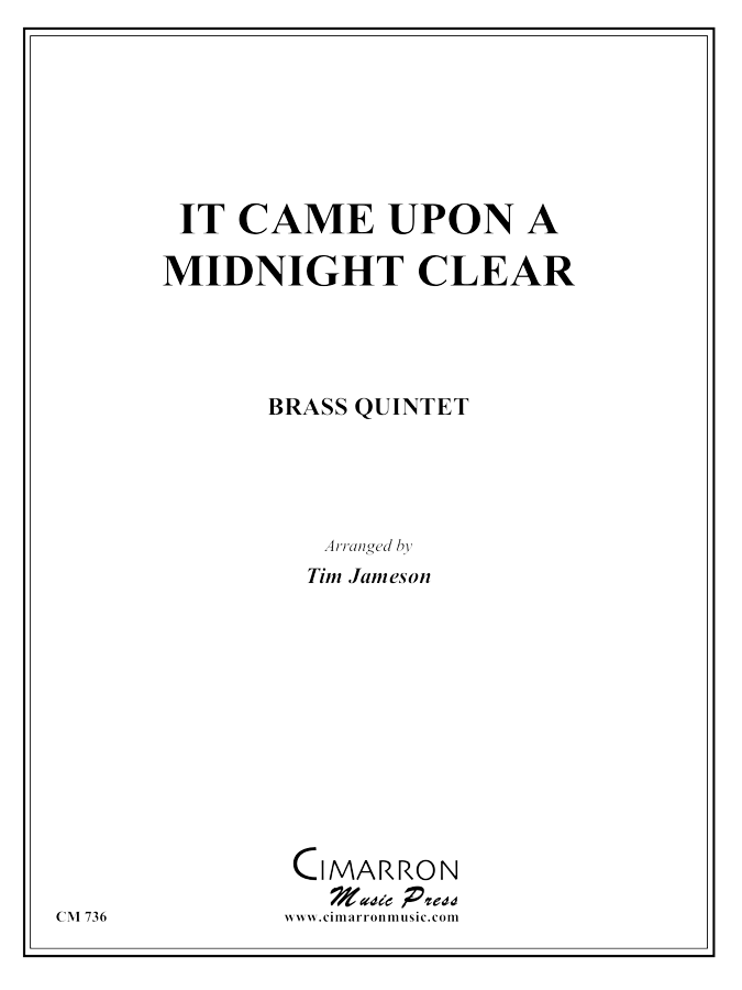Traditional - It Came Upon a Midnight Clear - Brass Quintet