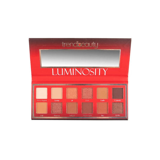 Trend Beauty 12 Color Eyeshadow Palette Luminosity - HOK Makeup