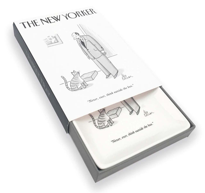Trinket Tray New Yorker Never, Ever Think