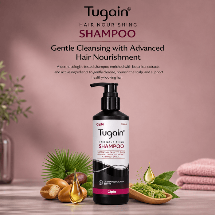 Tugain Hair Nourishing Shampoo 200ml - Cosmosentials