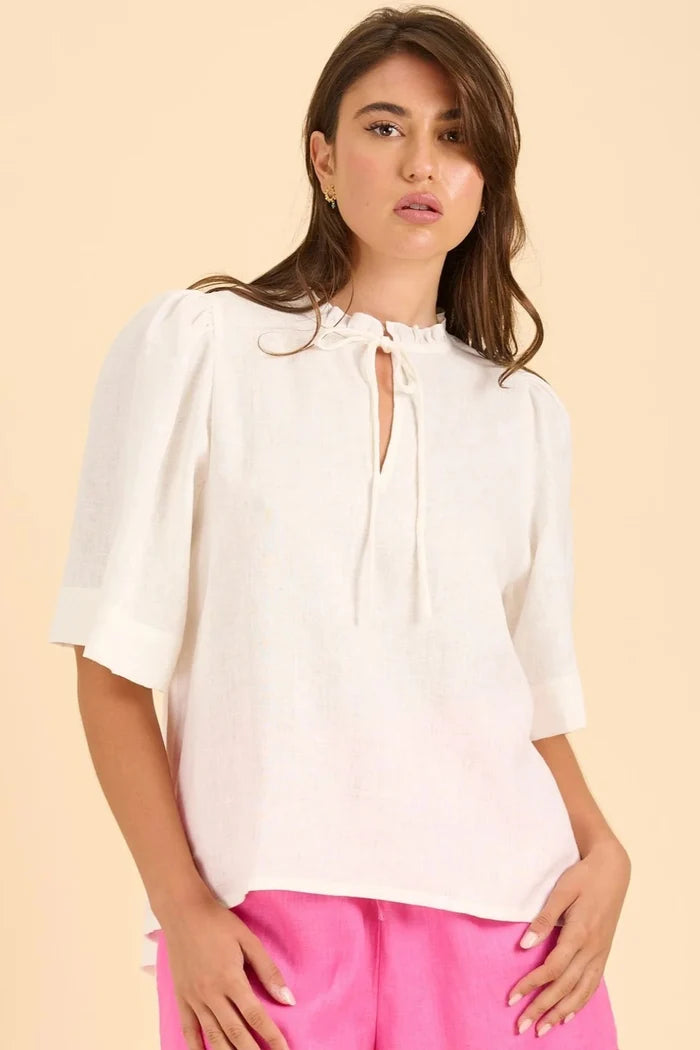 Tulip Blouse - Ivory