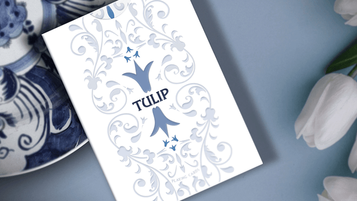 PlayingCardDecks.com-Tulip White Playing Cards LPCC