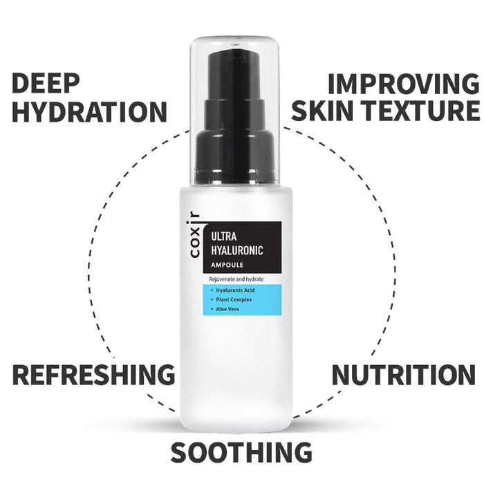 Ultra Hyaluronic Ampoule - Korean-Skincare