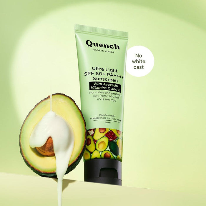 Ultra Light SPF 50+ PA++++ Sunscreen with Avocado Vitamins C & E - 50 ML (GWP)