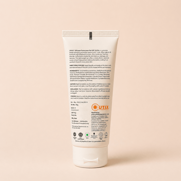 Uvtix Silicone Sunscreen Gel - Cosmosentials