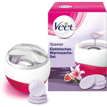Veet Spawax Electric Waxing Set - Long-lasting Hair Removal with Warm Wax