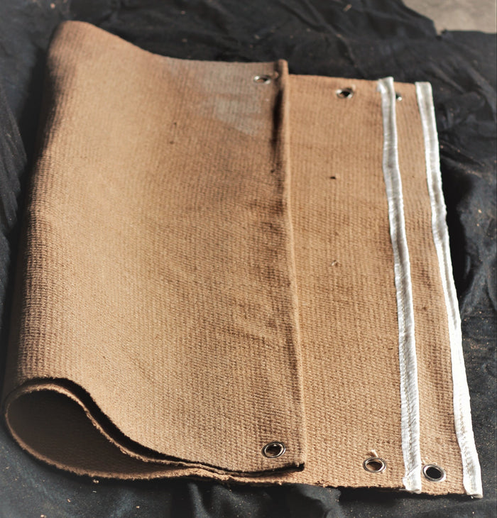 Vermiculite Coated Ceramic Welding Blanket – 3mm, 1600 GSM, 1260°C High Temperature Asbestos-Free Insulation