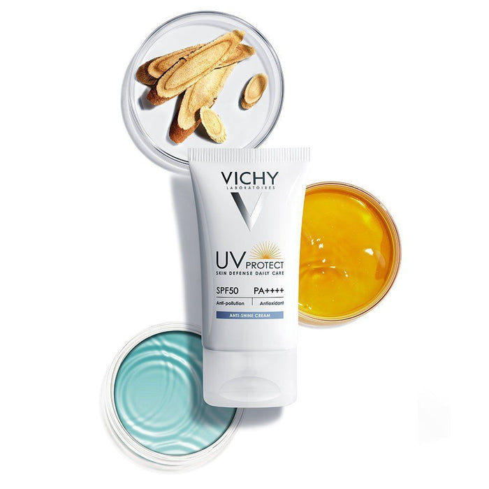 Vichy Uv Protect Anti Shine Cream Spf50 40 ml - Makkah Pharmacy