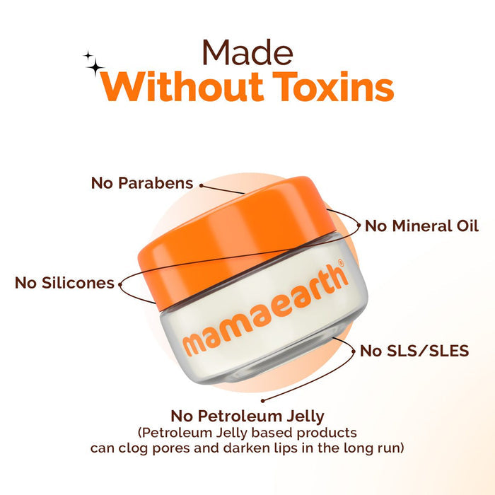 Vitamin C Moisture Therapy Lip Balm SPF 50 with Vitamin C & Honey for Lip Lightening - 15 g (Pack of 2)