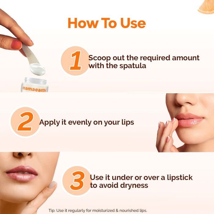 Vitamin C Moisture Therapy Lip Balm SPF 50 with Vitamin C & Honey for Lip Lightening - 15 g (Pack of 2)