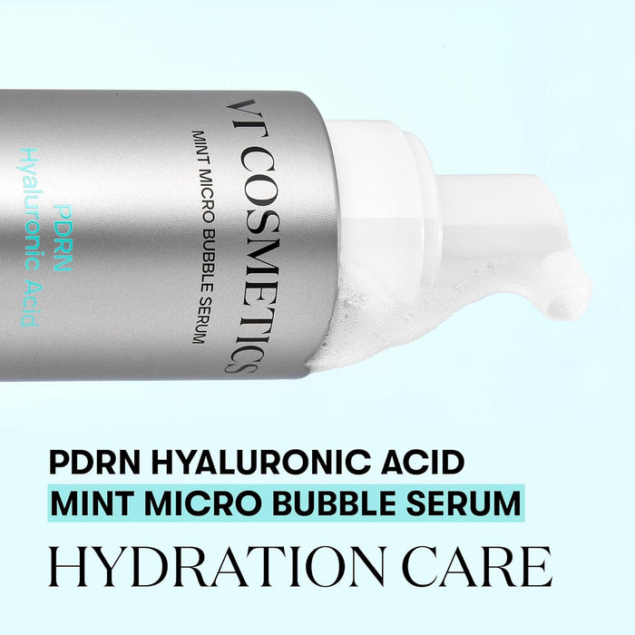 VT Cosmetic PDRN Hyaluronic Acid Mint Micro Bubble Serum 70ml / 2.36 fl. oz.