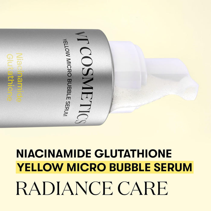 VT Cosmetics Niacinamide Glutathione Yellow Micro Bubble Serum 70ml / 2.36 fl. oz.