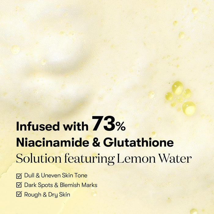 VT Cosmetics Niacinamide Glutathione Yellow Micro Bubble Serum 70ml / 2.36 fl. oz.