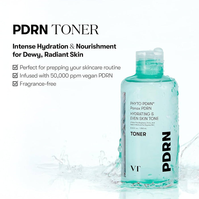 VT Cosmetics Phyto PDRN Panax Toner 250ml / 8.45 fl. oz.
