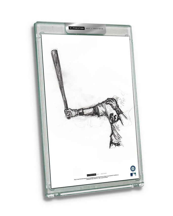 Welcome Back to Seattle Sketch Art Slab