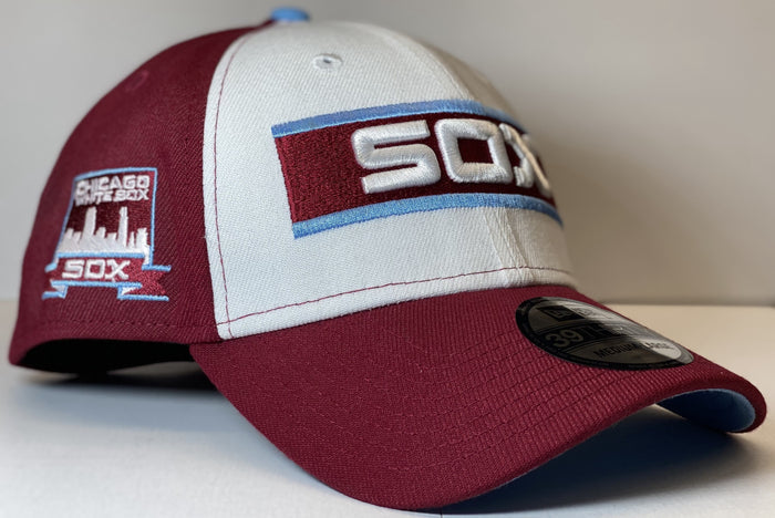 White Sox 1983 Burgundy Beauty 39Thirty by New Era-1