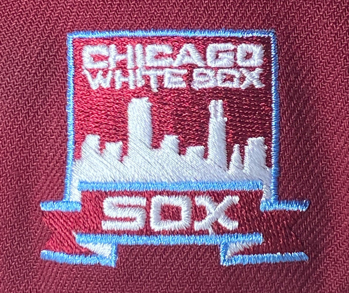 White Sox 1983 Burgundy Beauty 39Thirty by New Era-2