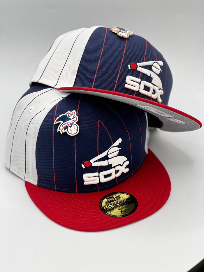 White Sox 1983 Pinstripe 3 Color Panel 59Fifty