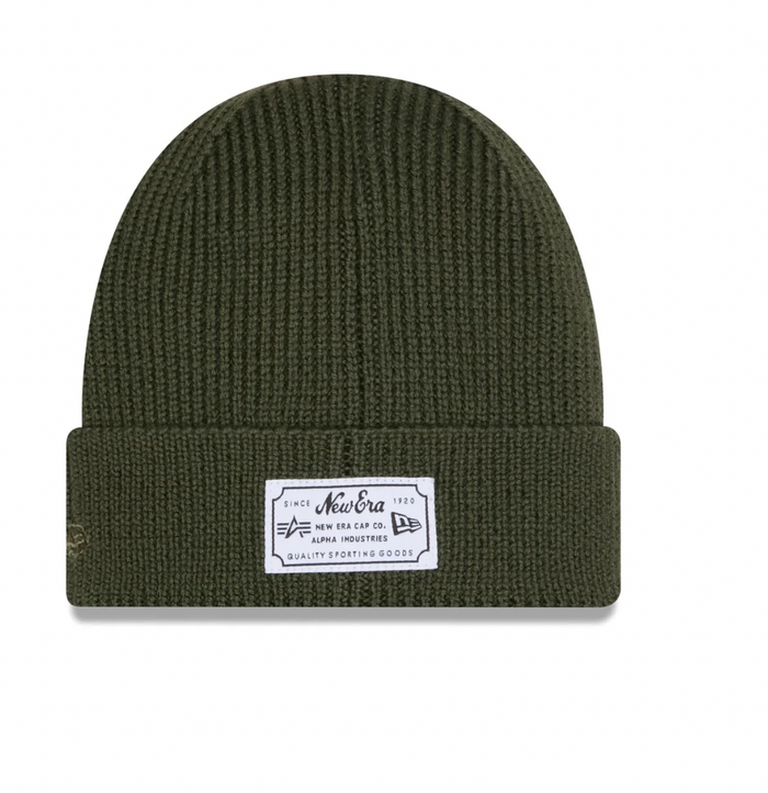 White Sox Alpha Industries Olive Green Knit-1