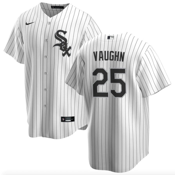 White Sox Andrew Vaughn #25 Nike HomeJersey