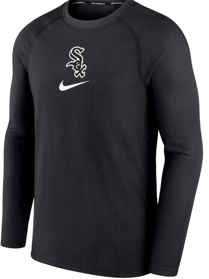 White Sox Nike Black Authentic Collection Performance Long Sleeve