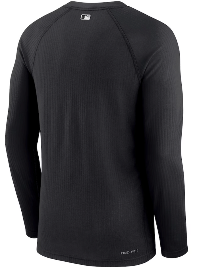 White Sox Nike Black Authentic Collection Performance Long Sleeve