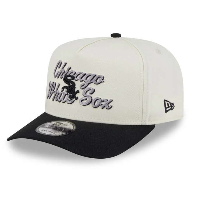 White Sox Chainstitch 9FIFTY A-Frame Snapback