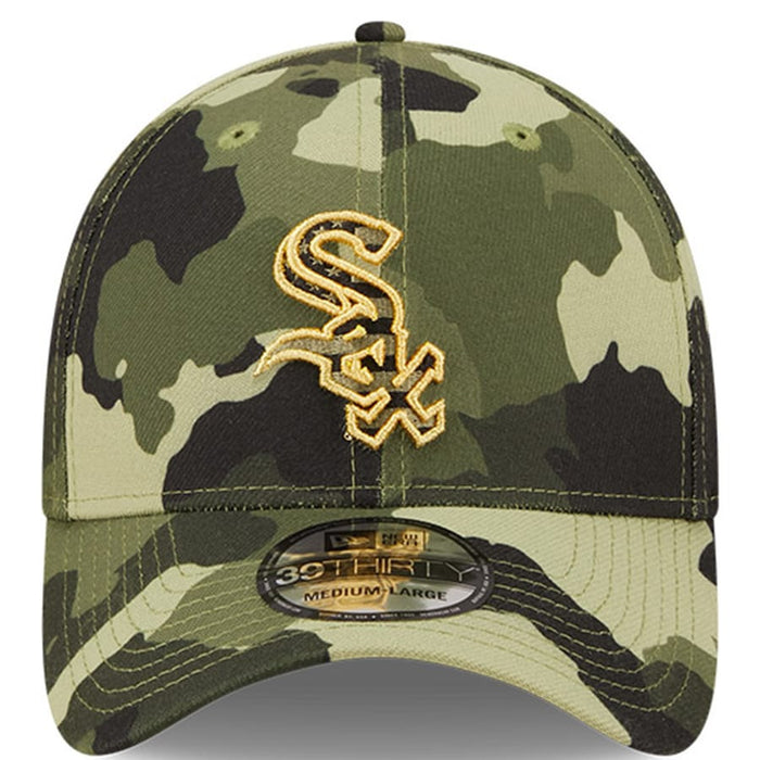 White Sox New Era 2022 Armed Forces Day 39THIRTY Flex Hat-1