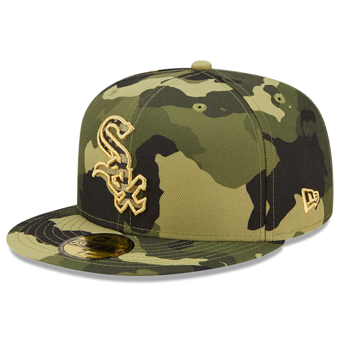 White Sox New Era Camo 2022 Armed Forces Day On-Field 59FIFTY Hat-2