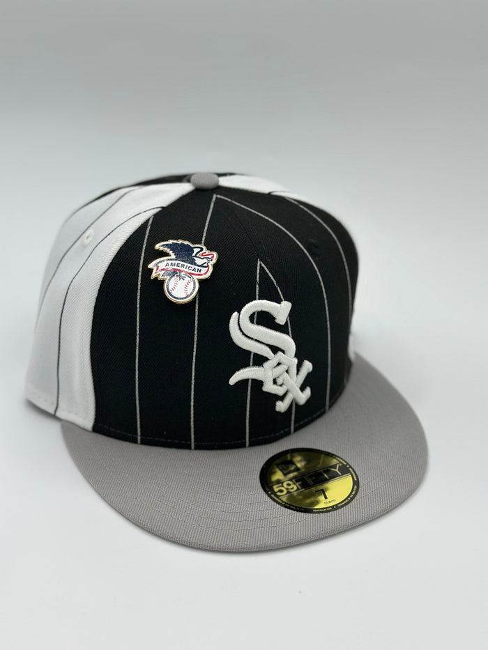 White Sox Pinstripe 3 Color Panel 59Fifty