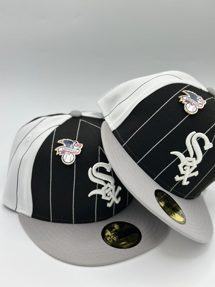 White Sox Pinstripe 3 Color Panel 59Fifty-1