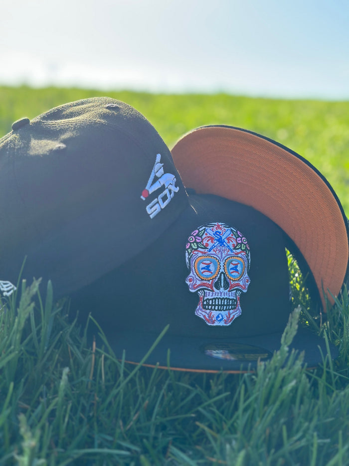 White Sox Serape Sugar Skull 59Fifty-1