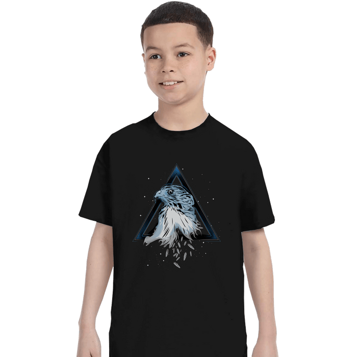 Shirts T-Shirts, Youth / XL / Black Wings of Silver Nerves of Steel