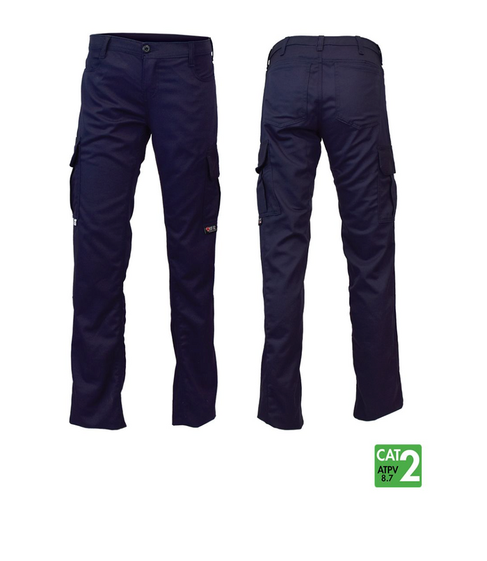 Women's UltraSoft® 7 oz Cargo Pants - Navy