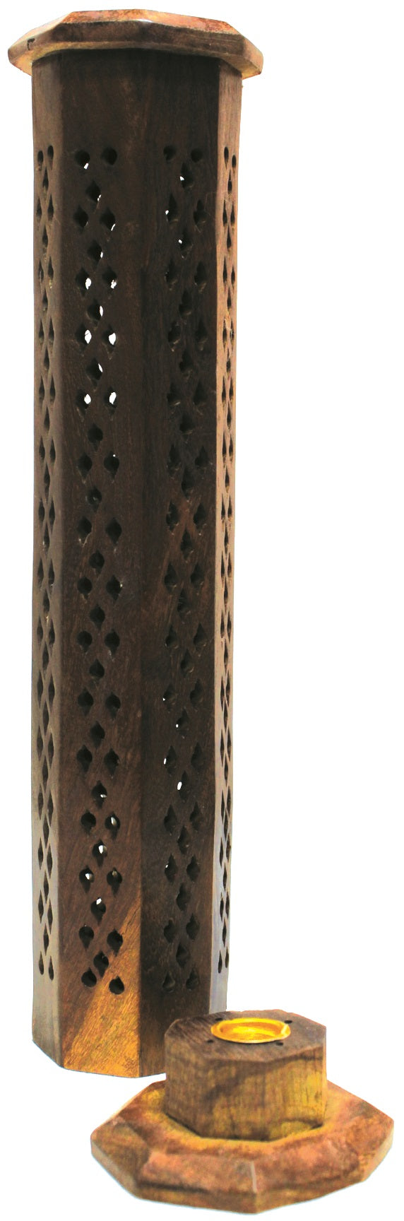 Wood Ash Catcher - 8 sided 12" Tower Assorted