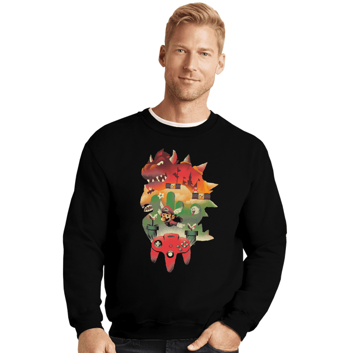 Crewneck Sweater, Unisex / Small / Black
