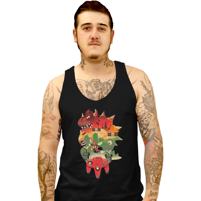 Tank Top, Unisex / Small / Black