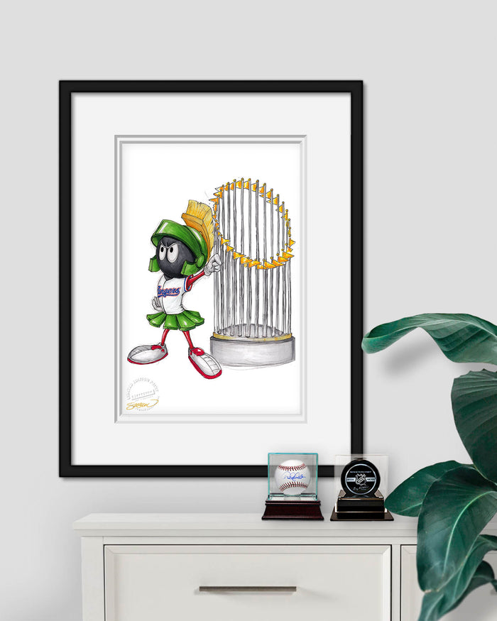 World Series Marvin The Martian 2023 Limited Edition Art Print