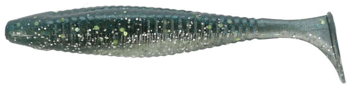 Gary Yamamoto Shibo Swimmer - 3.2 Inch - Green Gizzard