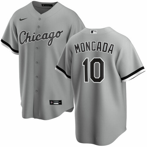 Yoan Moncada #10 Road Nike Replica Jersey