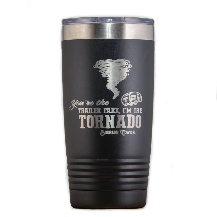 Black Tornado Tumbler