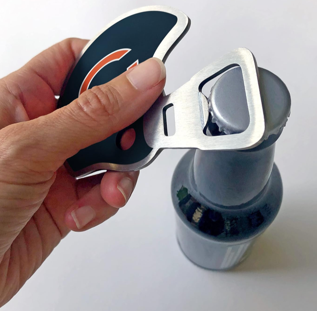 YouTheFan Chicago Bears Season Opener Bottle Opener-1