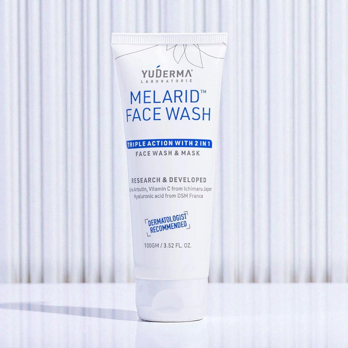 Yuderma Melarid Triple Action Face Wash - Cosmosentials